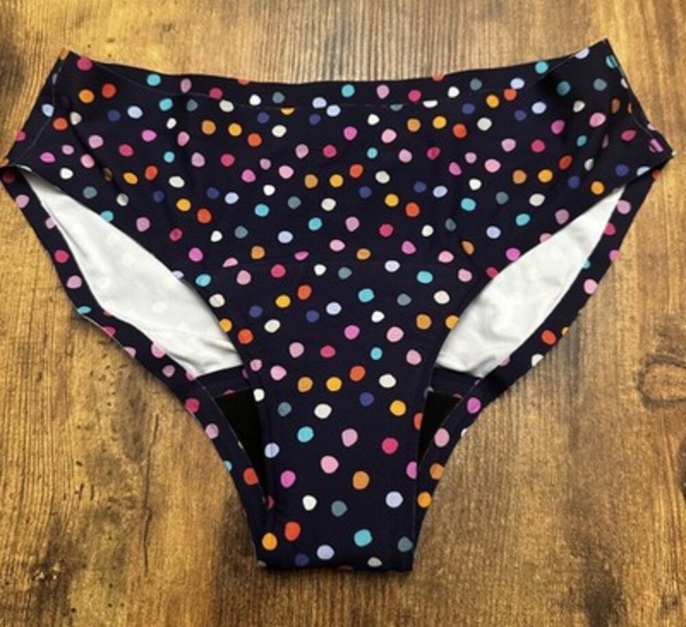 KT by Knix Polka Dot Period Underwear High-Rise Briefs